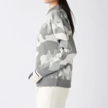 フィラ FILA　レディース ウェーブ柄 長袖 ニット セーター 795-761　2025年モデル 詳細1 詳細7