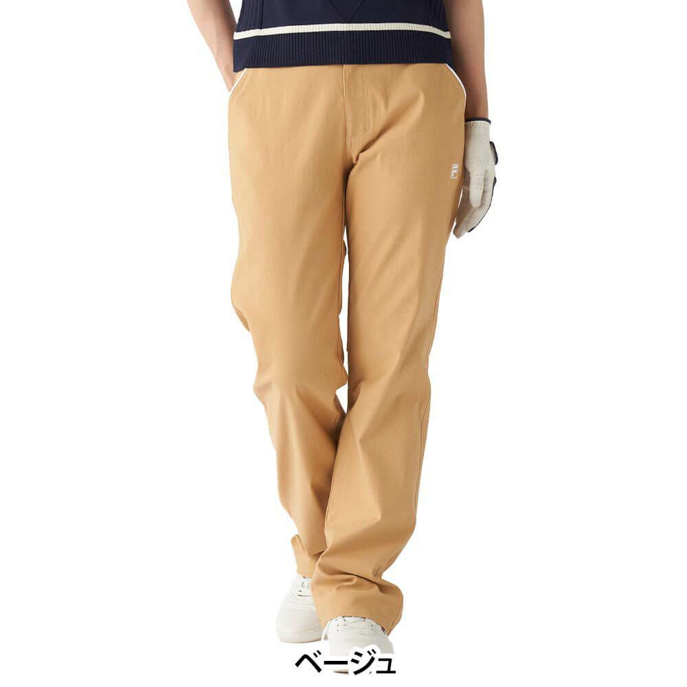 フィラ FILA　レディース ストレート ロングパンツ 795-304　2025年モデル [裾上げ対応1] 詳細1 詳細2