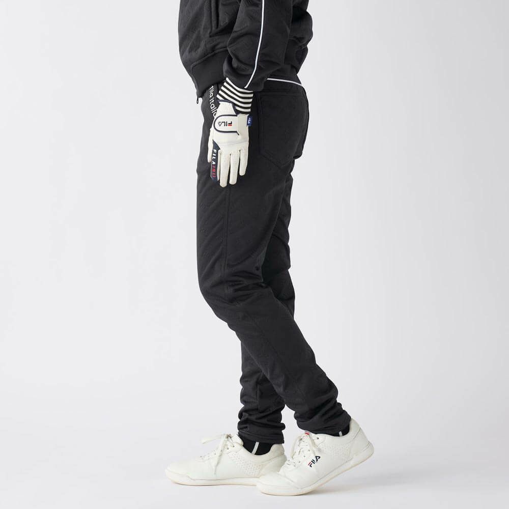 フィラ FILA　レディース キルト ボンディング ロングパンツ 795-307　2025年モデル [裾上げ対応1] 詳細1 詳細4