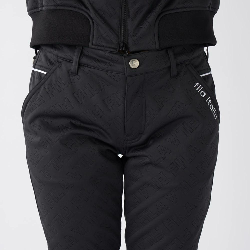 フィラ FILA　レディース キルト ボンディング ロングパンツ 795-307　2025年モデル [裾上げ対応1] 詳細1 詳細5