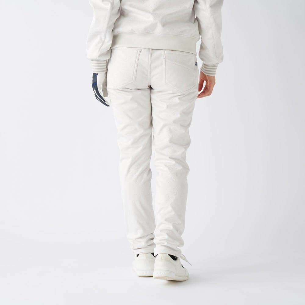 フィラ FILA　レディース キルト ボンディング ロングパンツ 795-307　2025年モデル [裾上げ対応1] 詳細1 詳細7