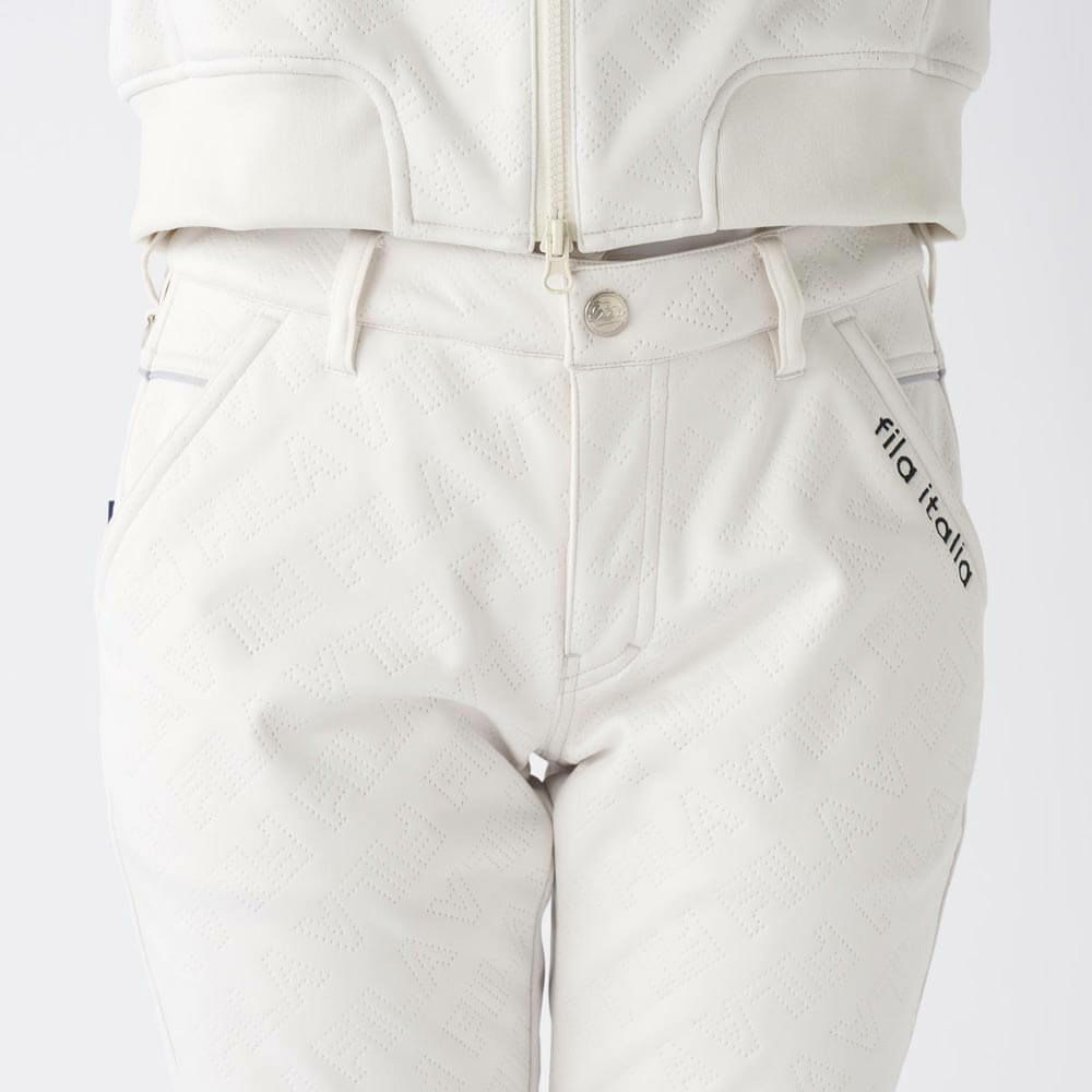 フィラ FILA　レディース キルト ボンディング ロングパンツ 795-307　2025年モデル [裾上げ対応1] 詳細1 詳細9