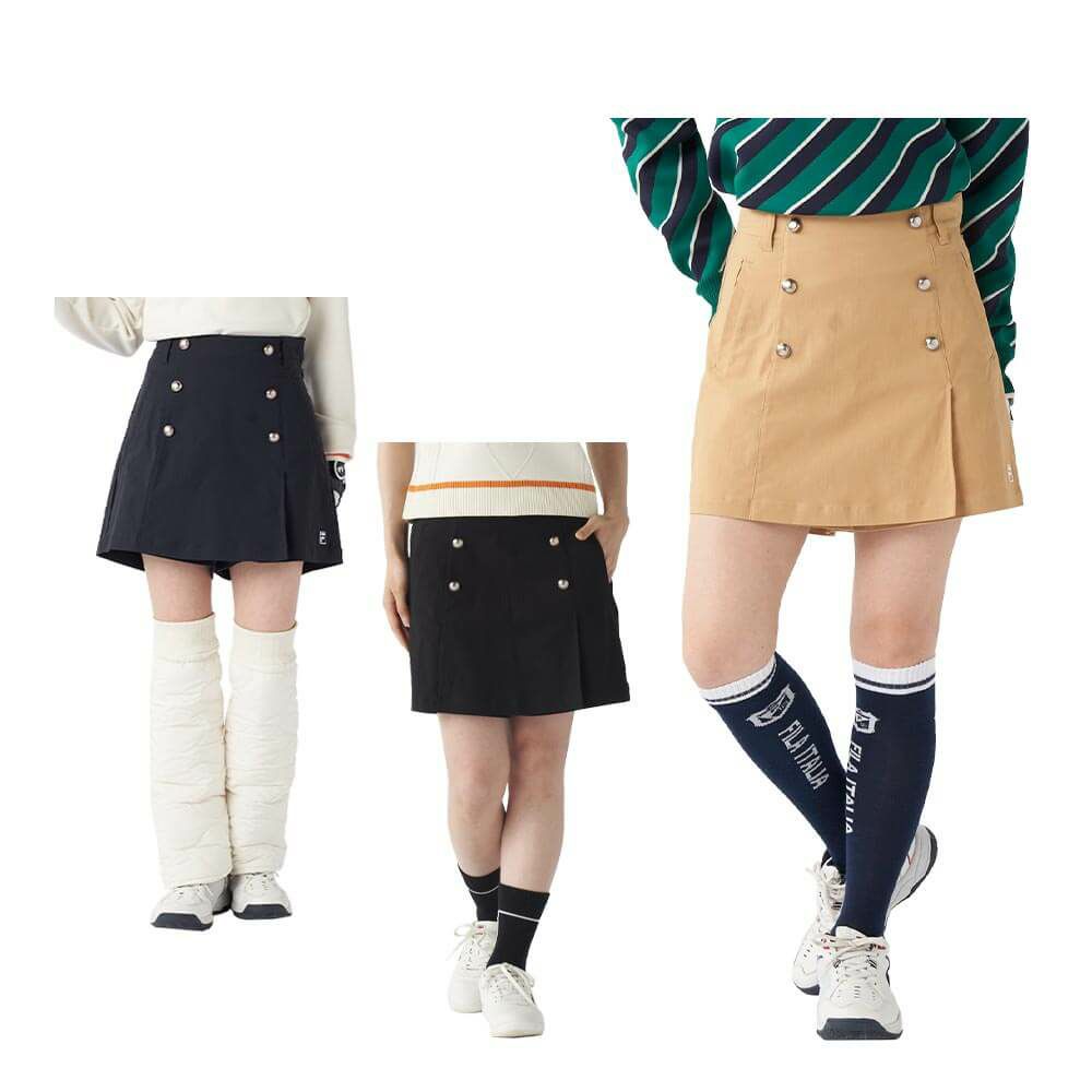 フィラ FILA　レディース ラップ キュロットパンツ 795-313　2025年モデル 詳細1