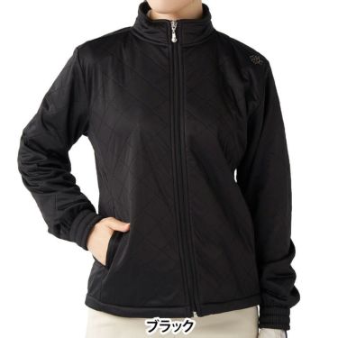 マリクレール marie claire　レディース キルト 長袖 フルジップ ブルゾン 735-254　2025年モデル 詳細1 詳細2