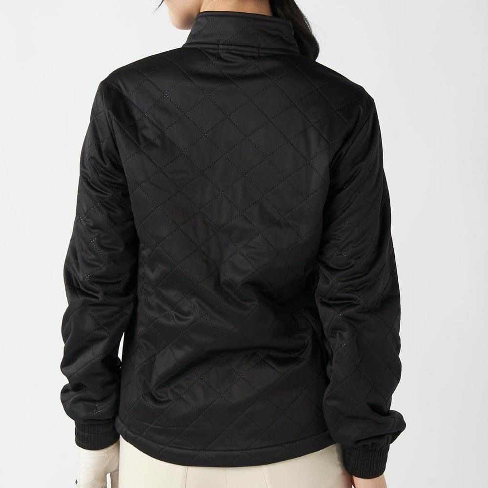 マリクレール marie claire　レディース キルト 長袖 フルジップ ブルゾン 735-254　2025年モデル 詳細1 詳細3