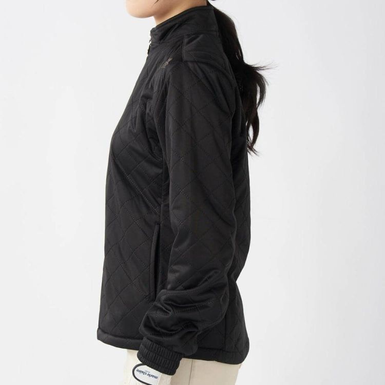 ゴルフウェア　マリクレール レディース キルト 長袖 フルジップ ブルゾン 735-254 [2025年秋冬モデル] マリクレール marie claire レディース キルト 長袖 フルジップ