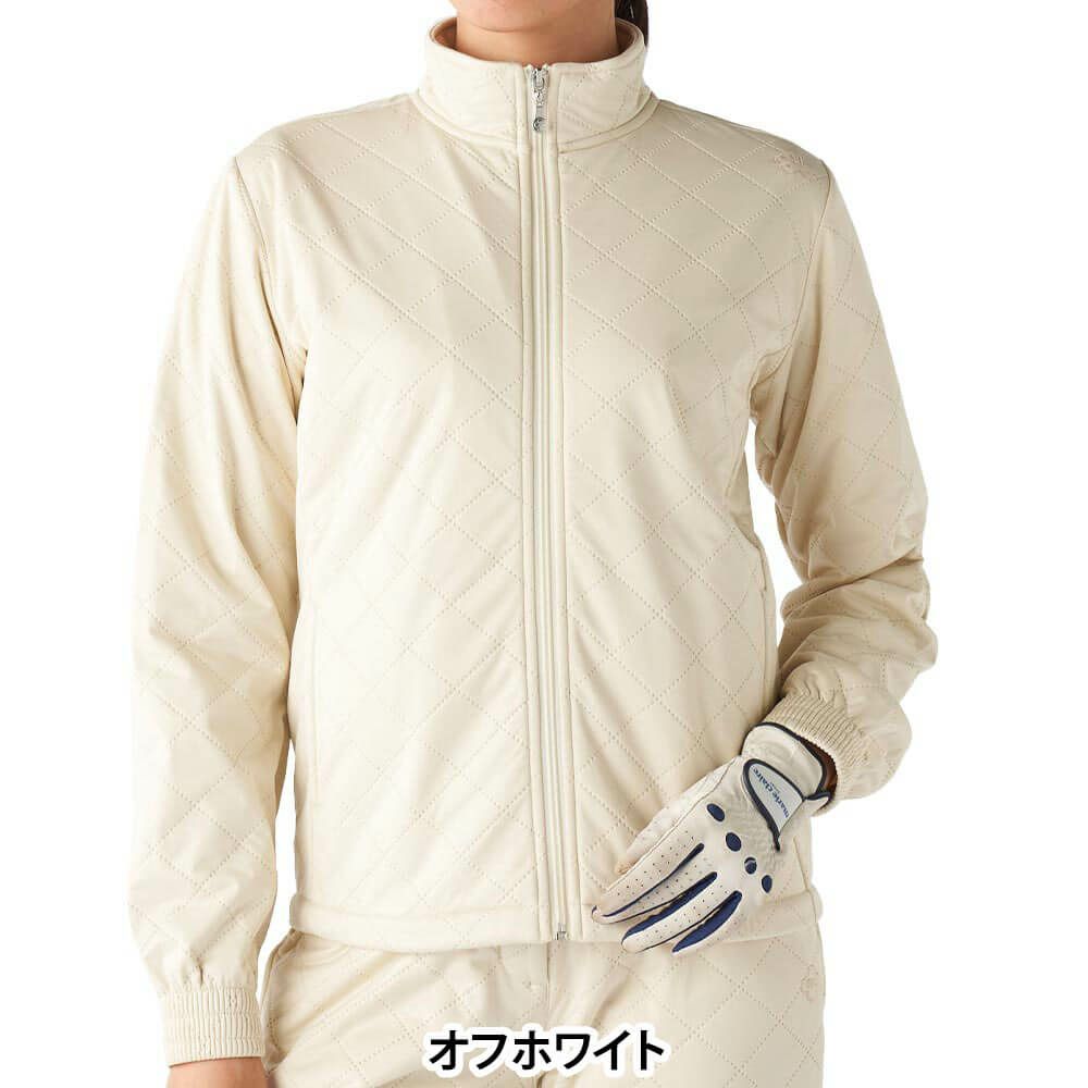 マリクレール marie claire　レディース キルト 長袖 フルジップ ブルゾン 735-254　2025年モデル 詳細1 詳細5