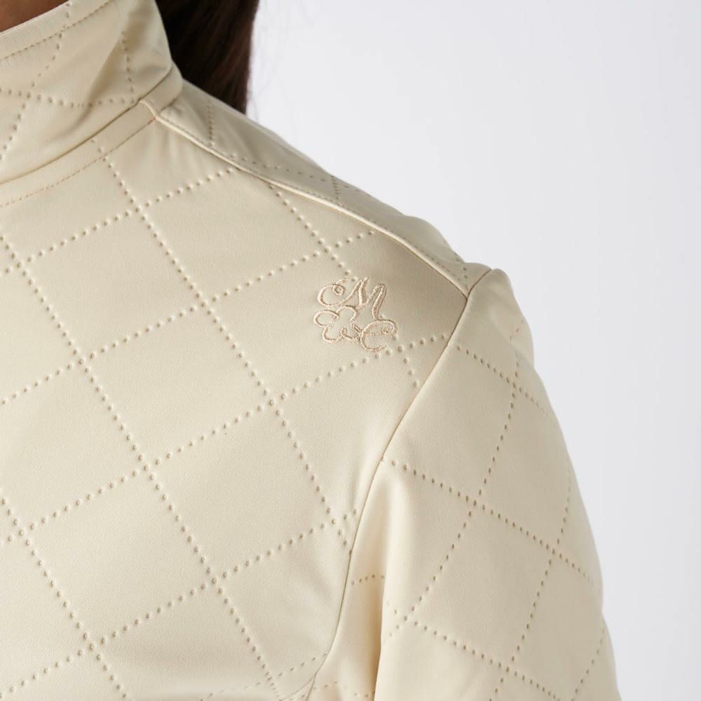 マリクレール marie claire　レディース キルト 長袖 フルジップ ブルゾン 735-254　2025年モデル 詳細1 詳細8