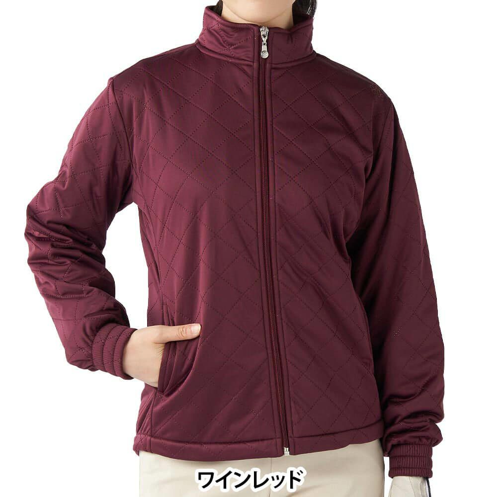 マリクレール marie claire　レディース キルト 長袖 フルジップ ブルゾン 735-254　2025年モデル 詳細1 詳細11