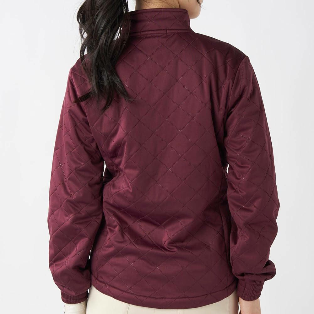 マリクレール marie claire　レディース キルト 長袖 フルジップ ブルゾン 735-254　2025年モデル 詳細1 詳細12