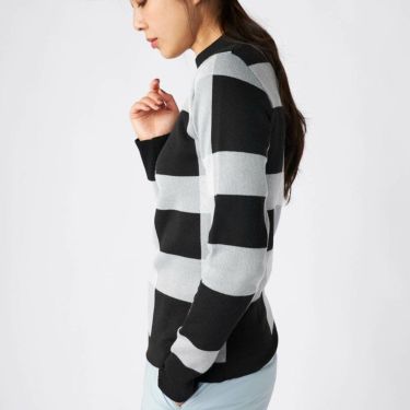 マリクレール marie claire　レディース チェック柄 長袖 モックネック セーター 735-751　2025年モデル 詳細1 詳細7