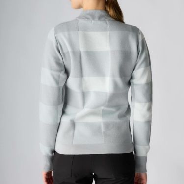 マリクレール marie claire　レディース チェック柄 長袖 モックネック セーター 735-751　2025年モデル 詳細1 詳細9