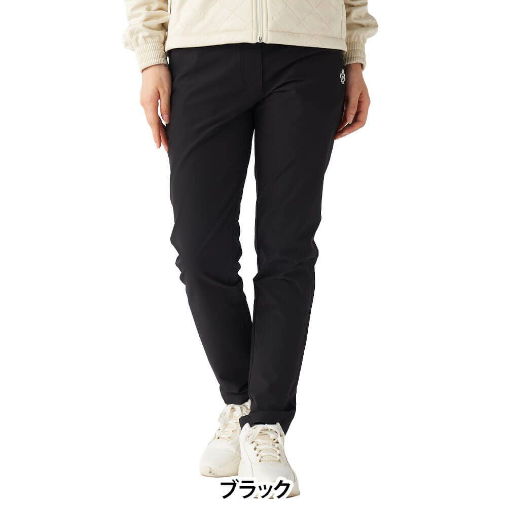 マリクレール marie claire　レディース ストレッチツイル ロングパンツ 735-351　2025年モデル [裾上げ対応1] 詳細1 詳細2