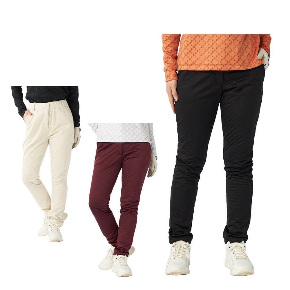 マリクレール marie claire　レディース キルト 中綿 ロングパンツ 735-359　2025年モデル [裾上げ対応1] 詳細1