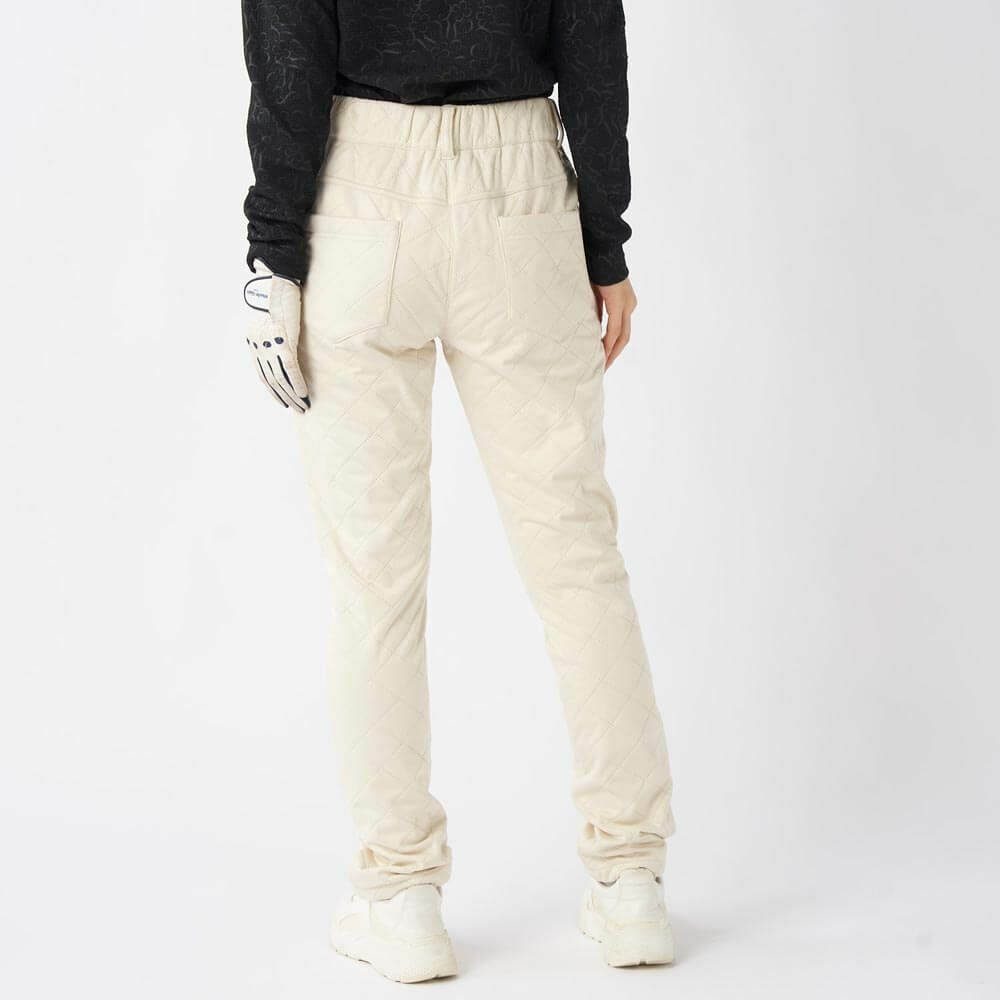 マリクレール marie claire　レディース キルト 中綿 ロングパンツ 735-359　2025年モデル [裾上げ対応1] 詳細1 詳細6