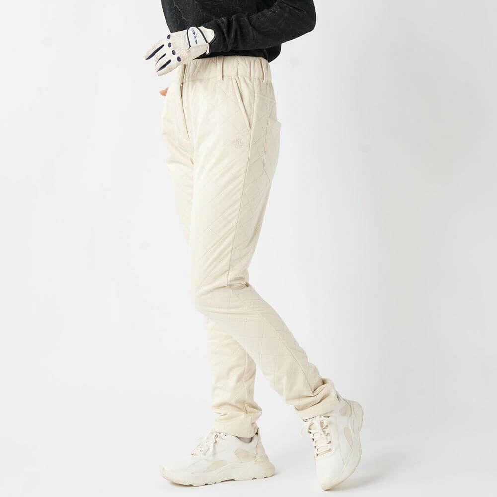 マリクレール marie claire　レディース キルト 中綿 ロングパンツ 735-359　2025年モデル [裾上げ対応1] 詳細1 詳細7