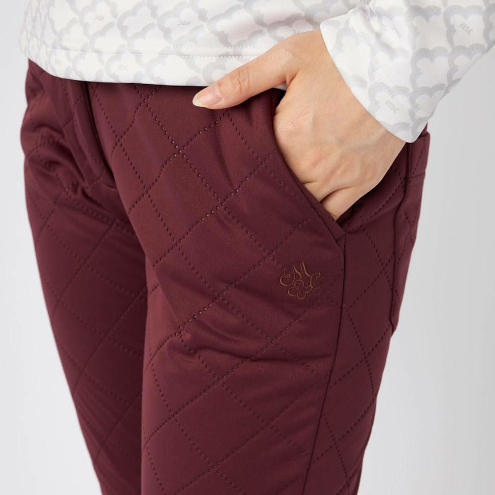 マリクレール marie claire　レディース キルト 中綿 ロングパンツ 735-359　2025年モデル [裾上げ対応1] 詳細1 詳細12