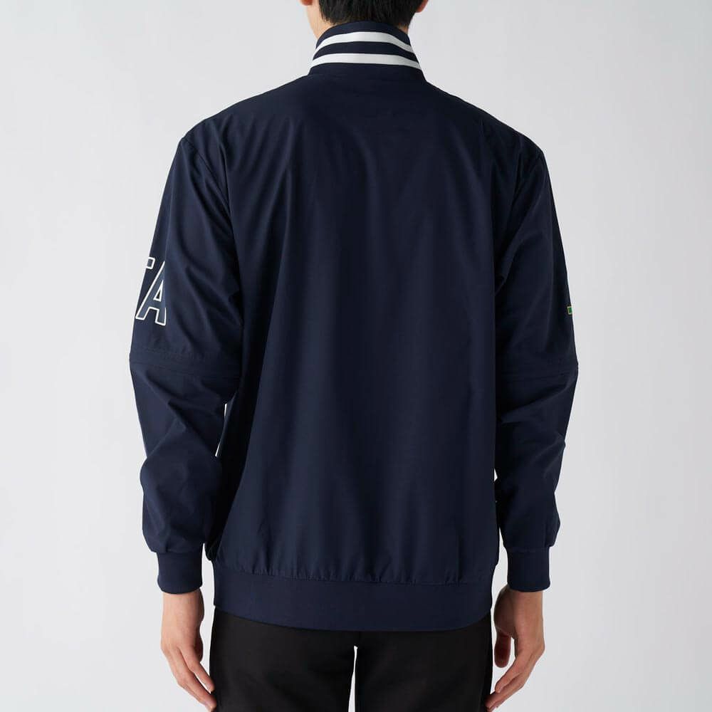 カッパ Kappa　メンズ 2WAY フルジップ 長袖 ウィンドジャケット 635-408　2025年モデル 詳細1 詳細3