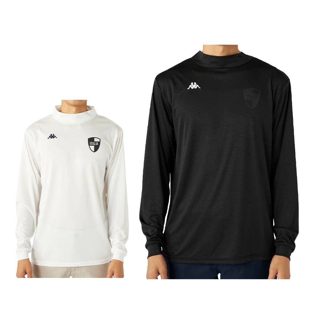 カッパ Kappa　メンズ スムース 長袖 ハイネック インナー 635-502 　2025年モデル 詳細1