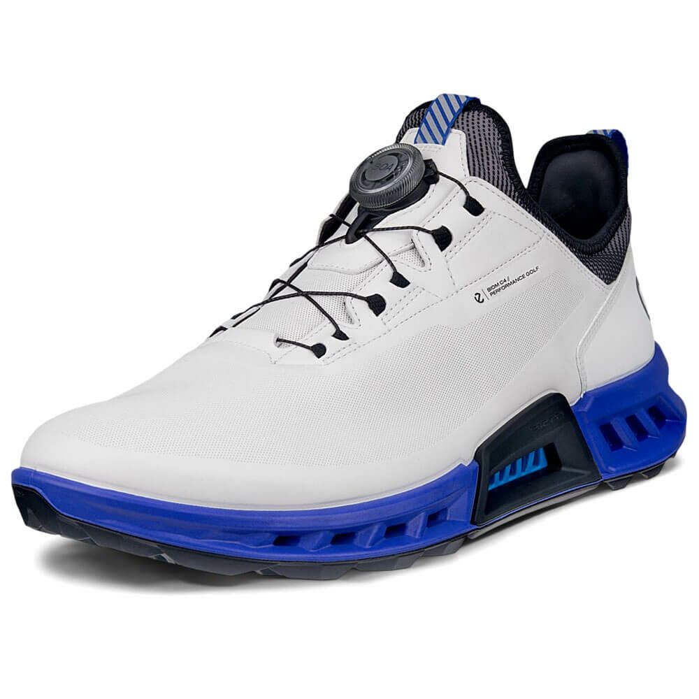 ecco エコー　BIOM C4 BOA バイオム C4 ボア　メンズ スパイクレス ゴルフシューズ 130424 61109 WHITE/VIRTUAL　2025年モデル WHITE/VIRTUAL（61109）