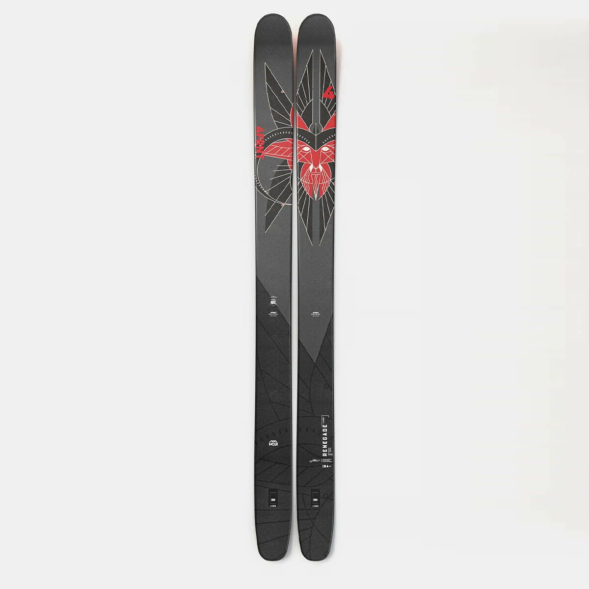 フォーフロント 4FRNT　Renegade 4-LOCK レネゲード フォーロック　スキー板 単品 2025-2026 詳細2