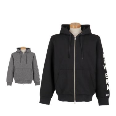 ニューエラ NEW ERA　メンズ テックスウェット 長袖 フルジップ フーディー　2025年モデル 詳細1