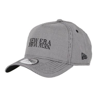 ニューエラ NEW ERA　キャップ 9FORTY A-Frame Houndstooth NEW ERA NEW YORK 14669122 ブラック　2025年モデル ブラック