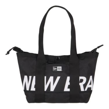 ニューエラ NEW ERA　プリントロゴ ミニ トートバッグ 14521300 ブラック×ホワイト　2025年モデル ブラック×ホワイト