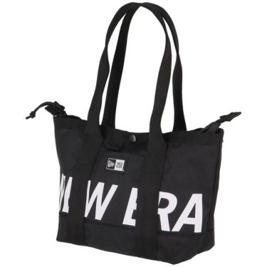 ニューエラ NEW ERA　プリントロゴ ミニ トートバッグ 14521300 ブラック×ホワイト　2025年モデル ブラック×ホワイト 詳細2