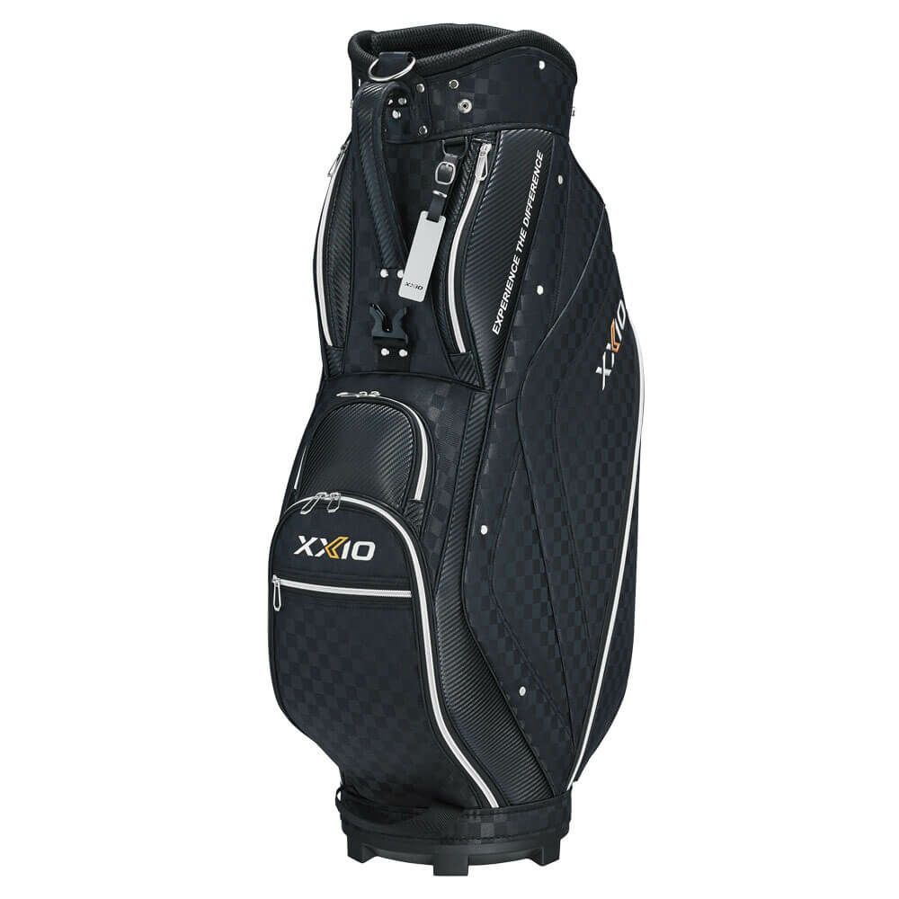 ゼクシオ XXIO　軽量モデル メンズ キャディバッグ GGC-X164 ブラックチェック　2025年モデル ブラックチェック