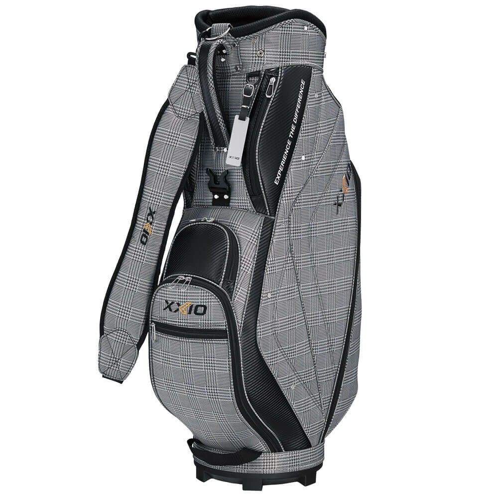 ゼクシオ XXIO　軽量モデル メンズ キャディバッグ GGC-X164 グレンチェック　2025年モデル グレンチェック