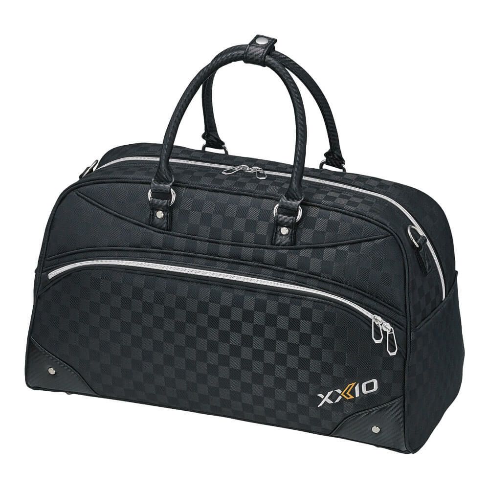 ゼクシオ XXIO　スポーツ メンズ ボストンバッグ GGB-X164 ブラックチェック　2025年モデル ブラックチェック