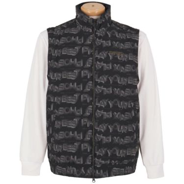 ピン PING　メンズ 総柄ロゴ 2WAY フルジップ ブルゾン 621-5220801　2025年モデル 詳細1 詳細5