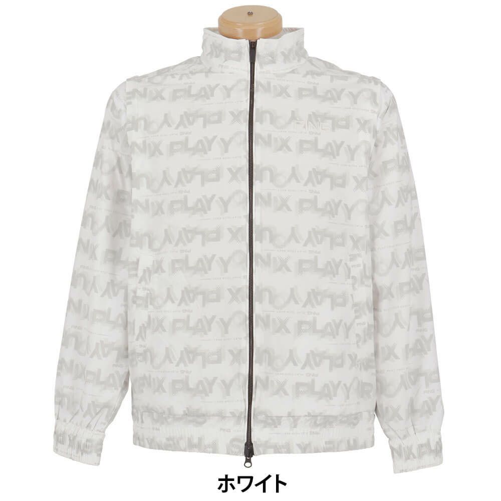 ピン PING　メンズ 総柄ロゴ 2WAY フルジップ ブルゾン 621-5220801　2025年モデル 詳細1 詳細6