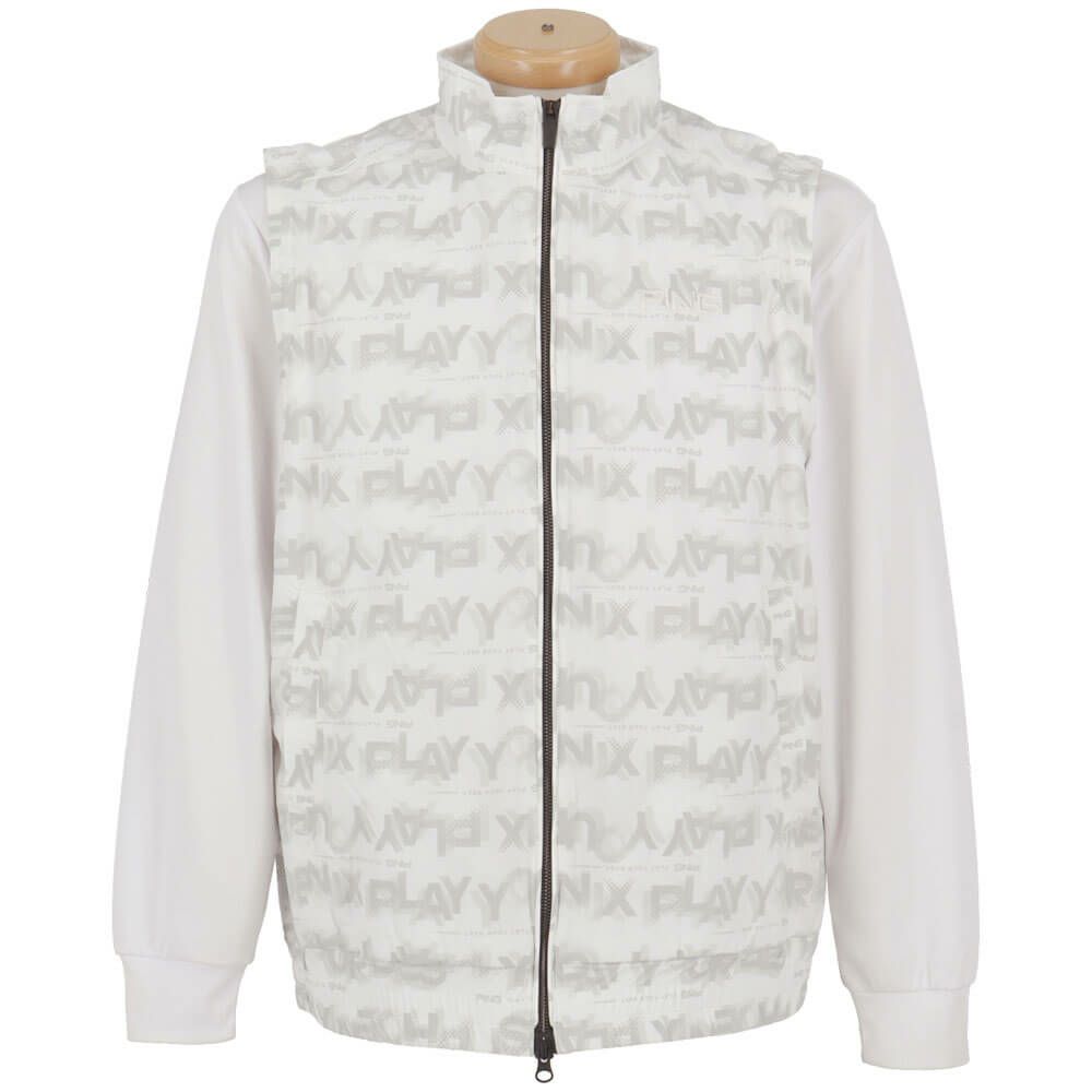 ピン PING　メンズ 総柄ロゴ 2WAY フルジップ ブルゾン 621-5220801　2025年モデル 詳細1 詳細9