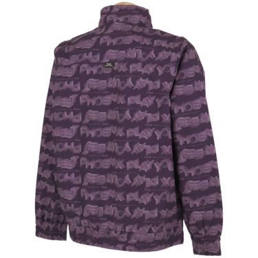 ピン PING　メンズ 総柄ロゴ 2WAY フルジップ ブルゾン 621-5220801　2025年モデル 詳細1 詳細11