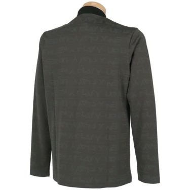 ピン PING　メンズ ロゴジャカード 長袖 ハイネック シャツ 621-5266900　2025年モデル 詳細1 詳細3