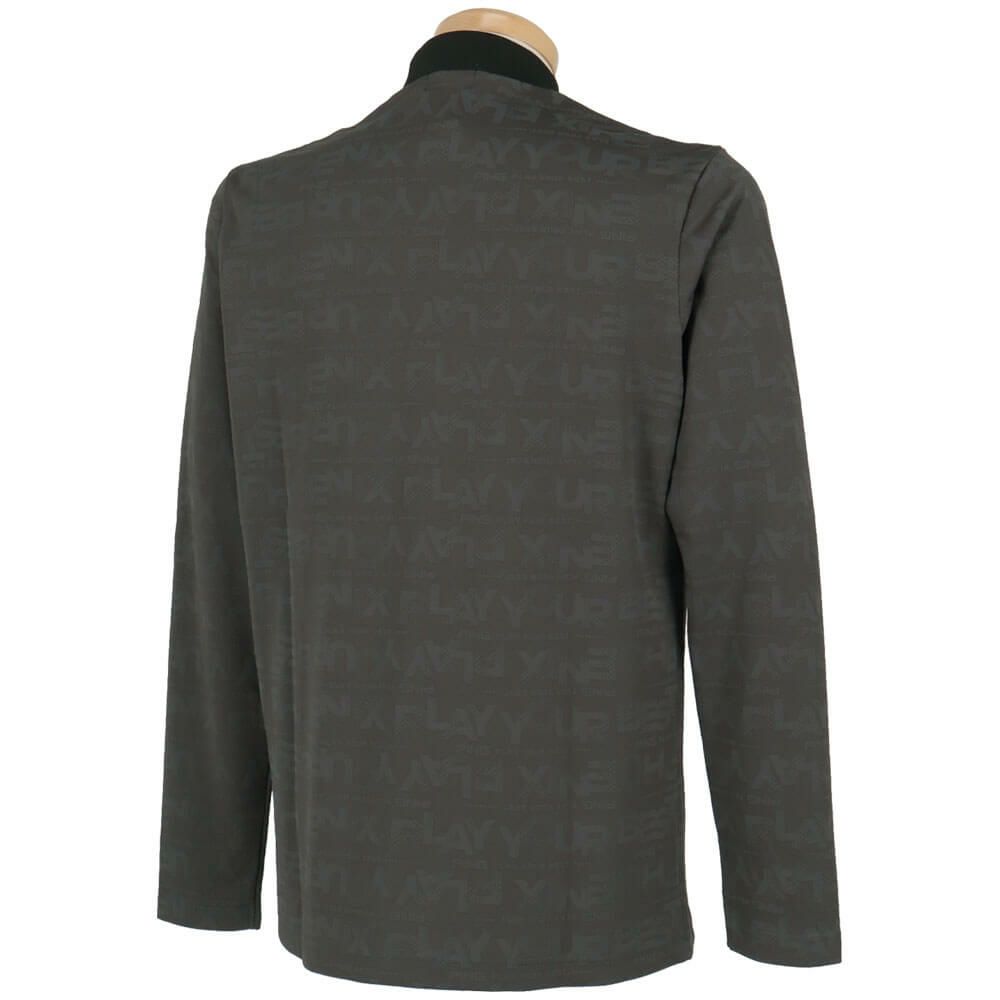 ピン PING　メンズ ロゴジャカード 長袖 ハイネック シャツ 621-5266900　2025年モデル 詳細1 詳細3