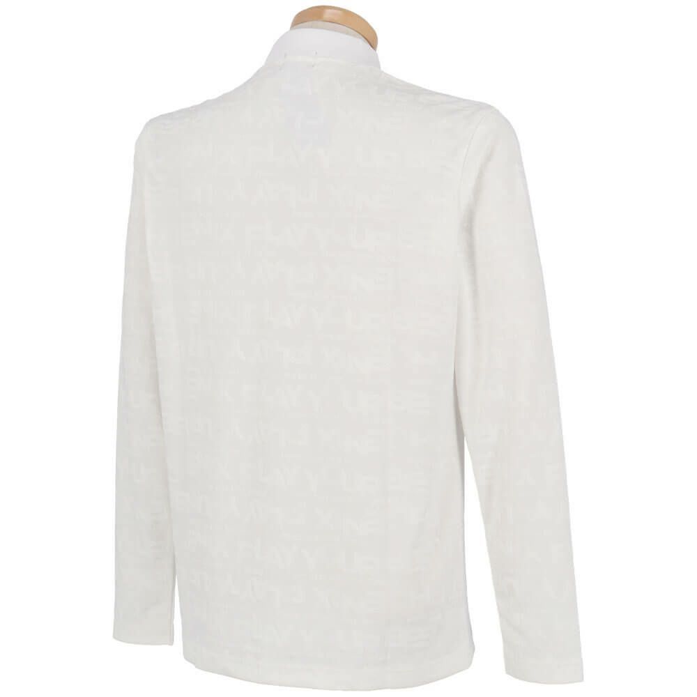 ピン PING　メンズ ロゴジャカード 長袖 ハイネック シャツ 621-5266900　2025年モデル 詳細1 詳細6