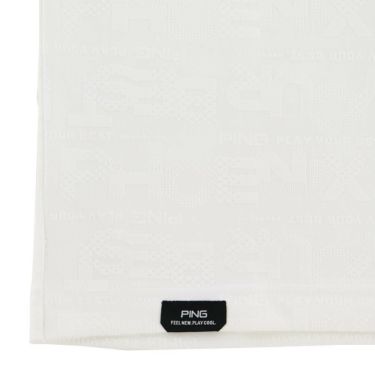 ピン PING　メンズ ロゴジャカード 長袖 ハイネック シャツ 621-5266900　2025年モデル 詳細1 詳細10