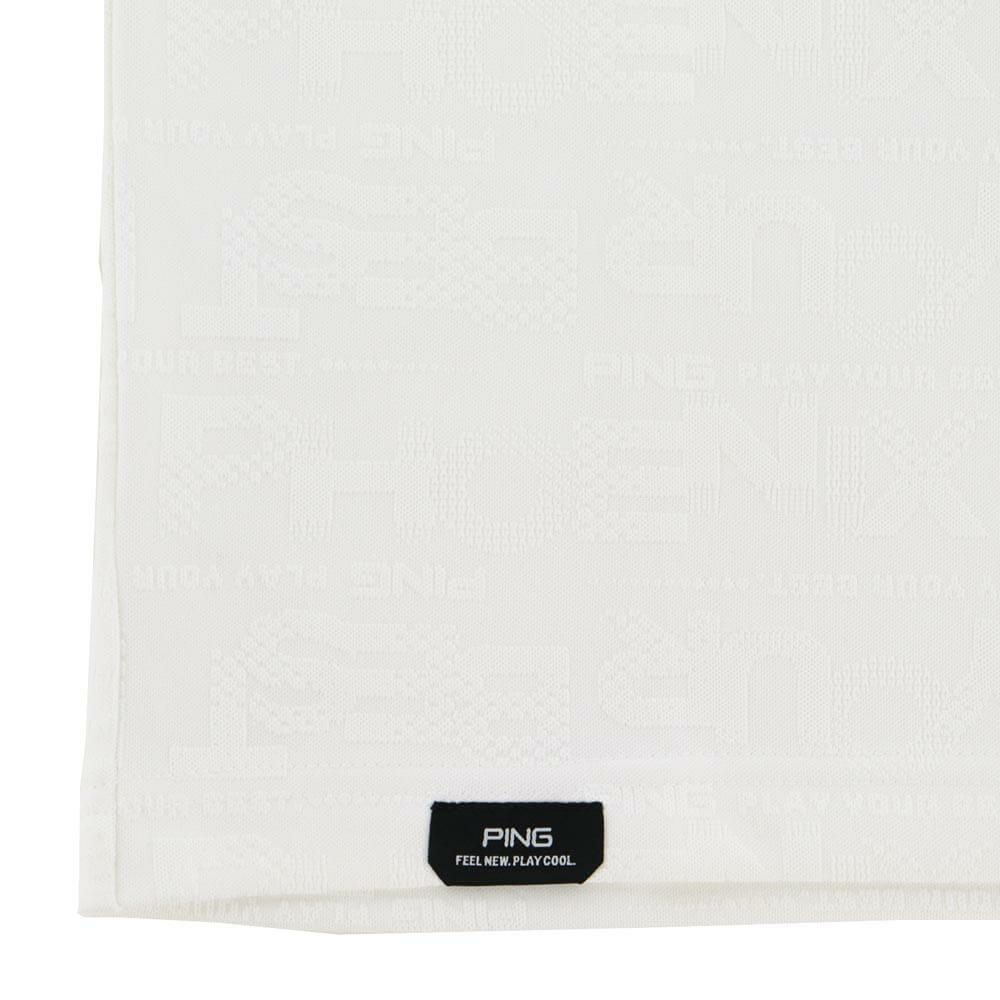 ピン PING　メンズ ロゴジャカード 長袖 ハイネック シャツ 621-5266900　2025年モデル 詳細1 詳細10