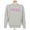 ピン PING　メンズ 長袖 クルーネック ニット プルオーバー 621-5270903　2025年モデル 詳細1 詳細3