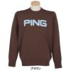 ピン PING　メンズ 長袖 クルーネック ニット プルオーバー 621-5270903　2025年モデル 詳細1 詳細5