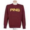 ピン PING　メンズ 長袖 クルーネック ニット プルオーバー 621-5270903　2025年モデル 詳細1 詳細6