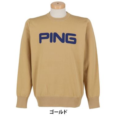 ピン PING　メンズ 長袖 クルーネック ニット プルオーバー 621-5270903　2025年モデル 詳細1 詳細11