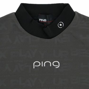 ピン PING　レディース ロゴジャカード 長袖 ハイネック シャツ 622-5266900　2025年モデル 詳細1 詳細5
