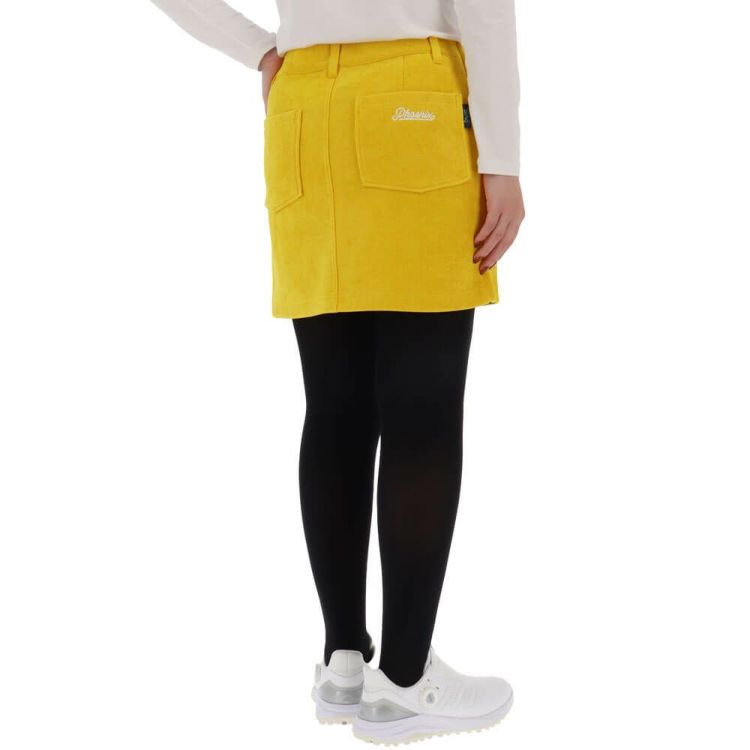 ピン PING レディース 全方向ストレッチ ニットコーデュロイ 台形