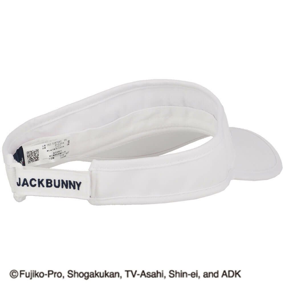 ジャックバニー Jack Bunny!!　ドラえもん MY UNIFORM バイザー 262-5287042 030 ホワイト　2025年モデル ホワイト 詳細3