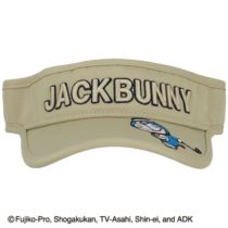 ジャックバニー Jack Bunny!!　ドラえもん MY UNIFORM バイザー 262-5287042 040 ベージュ　2025年モデル