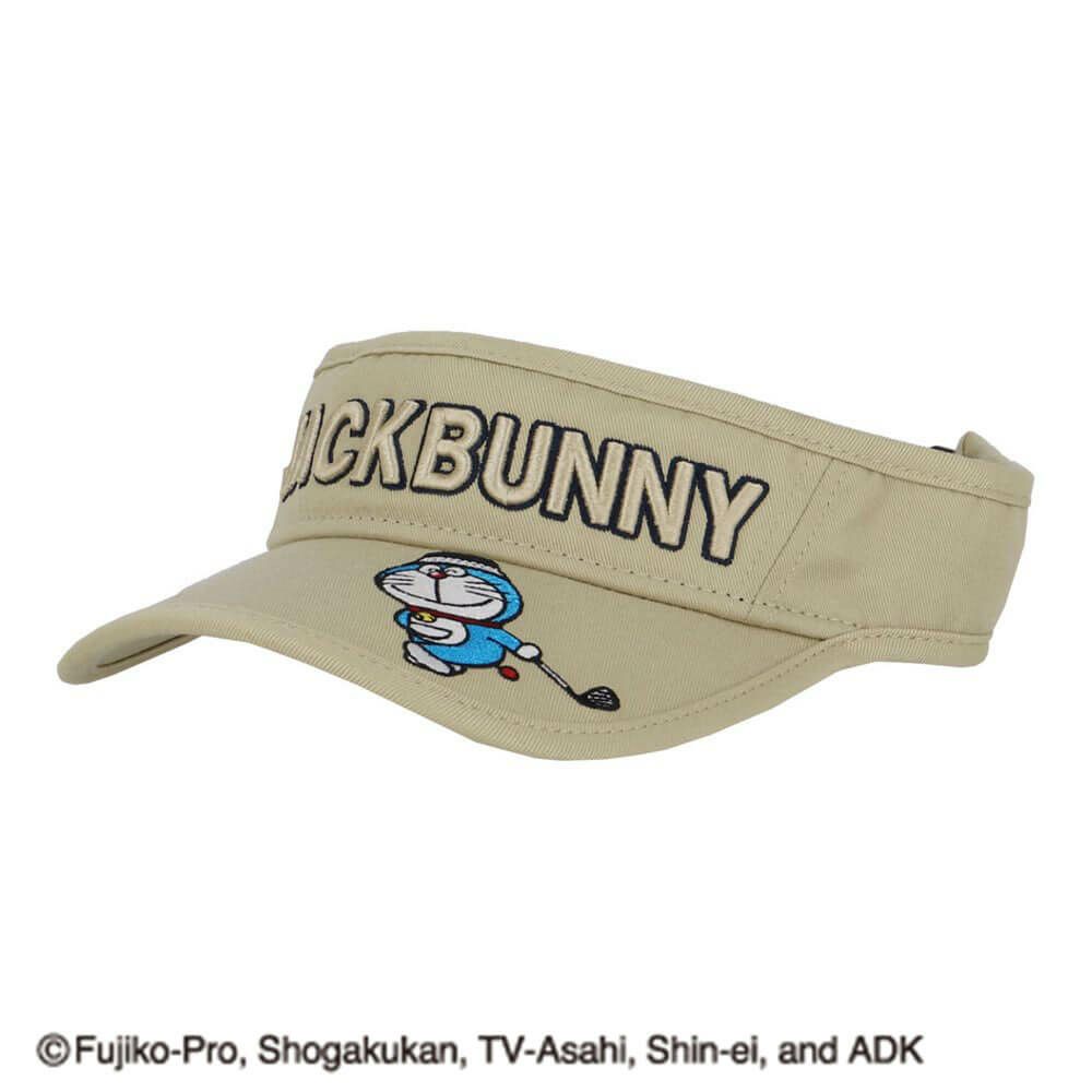 ジャックバニー Jack Bunny!!　ドラえもん MY UNIFORM バイザー 262-5287042 040 ベージュ　2025年モデル ベージュ 詳細2